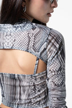TOP MANGA LARGA MESH SNAKE G-C 8151 - Kliquea