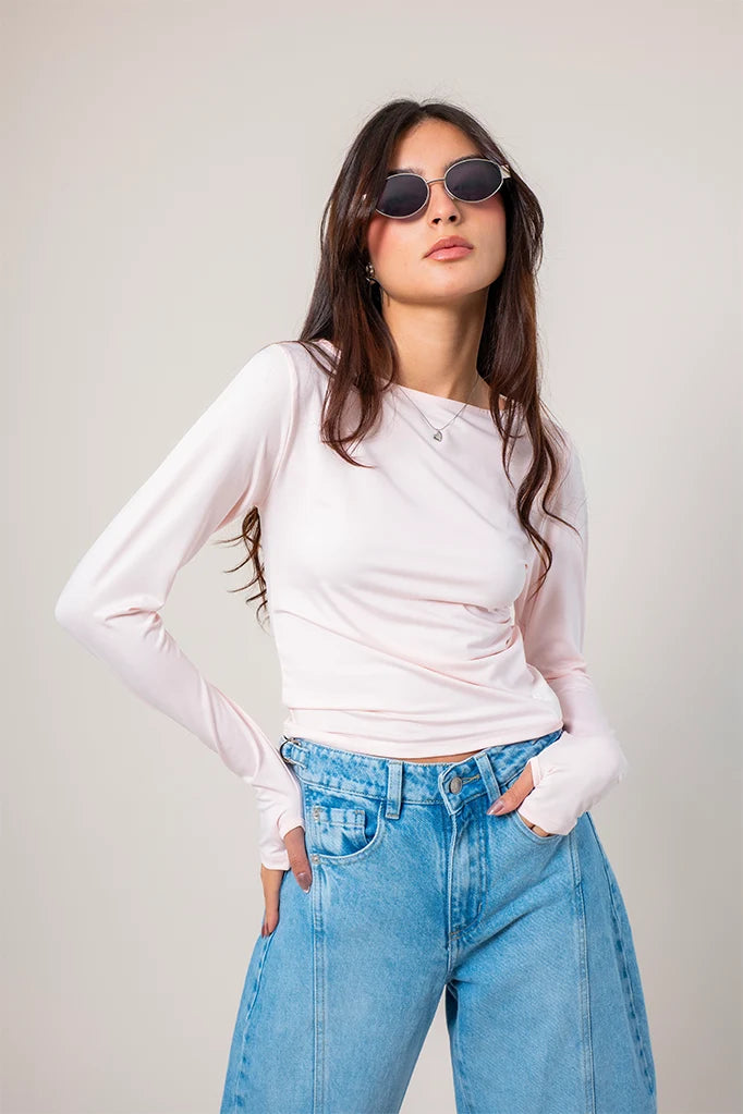 TOP MANGA LARGA T-M 9101.