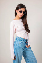 TOP MANGA LARGA T-M 9101.