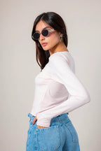 TOP MANGA LARGA T-M 9101.