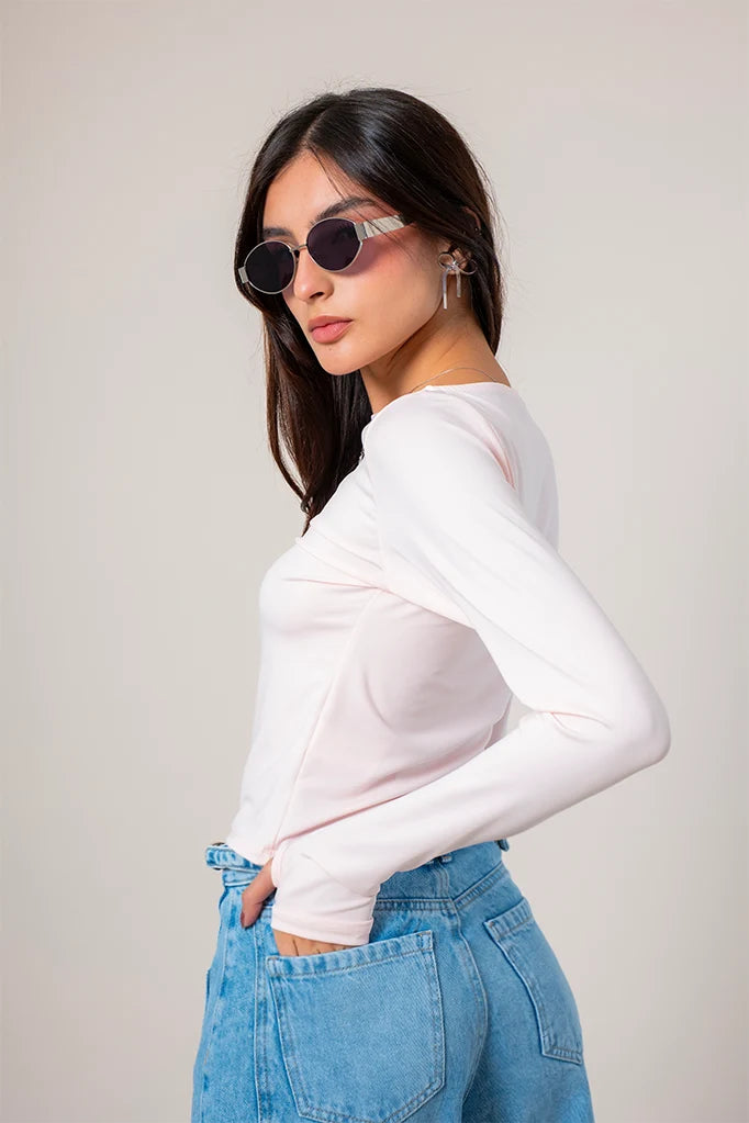 TOP MANGA LARGA T-M 9101.