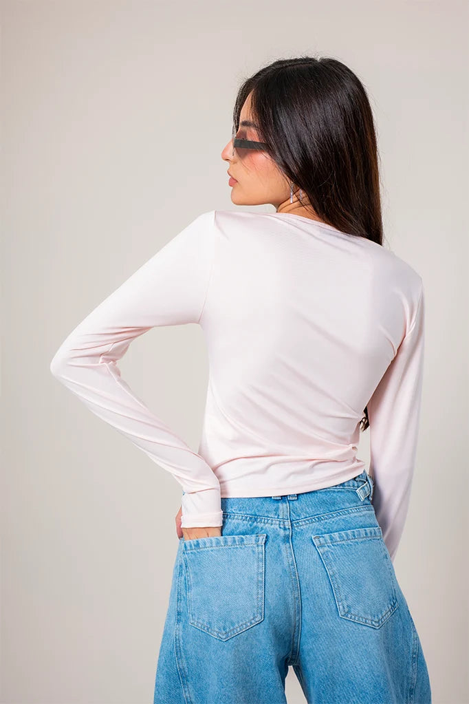 TOP MANGA LARGA T-M 9101.