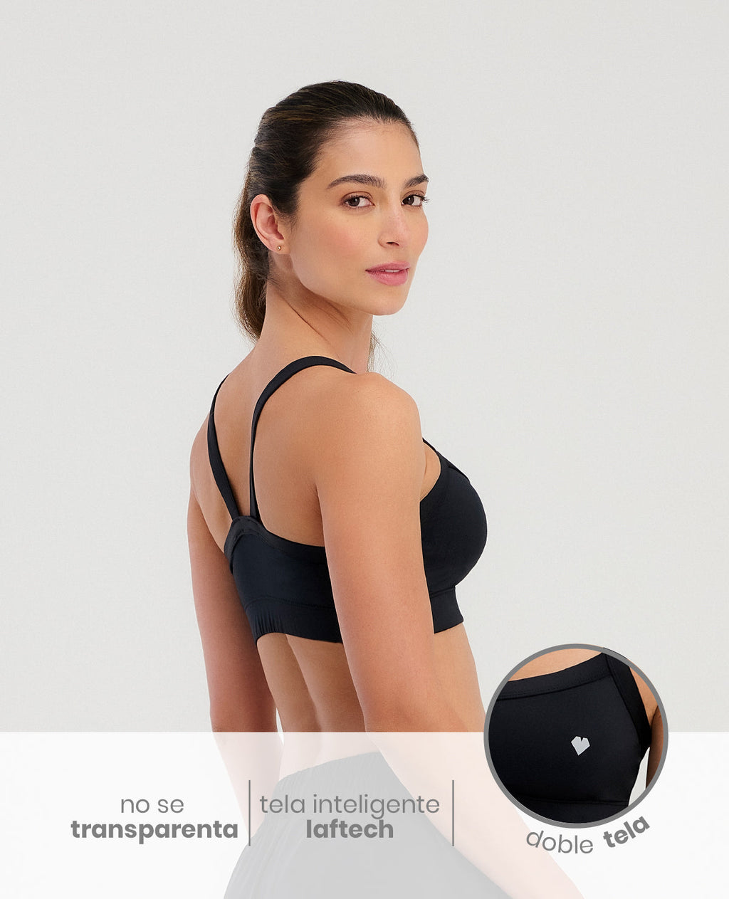 Top Deportivo | Doble Tela Sin Transparencias | Tecnología Laftech - Kliquea