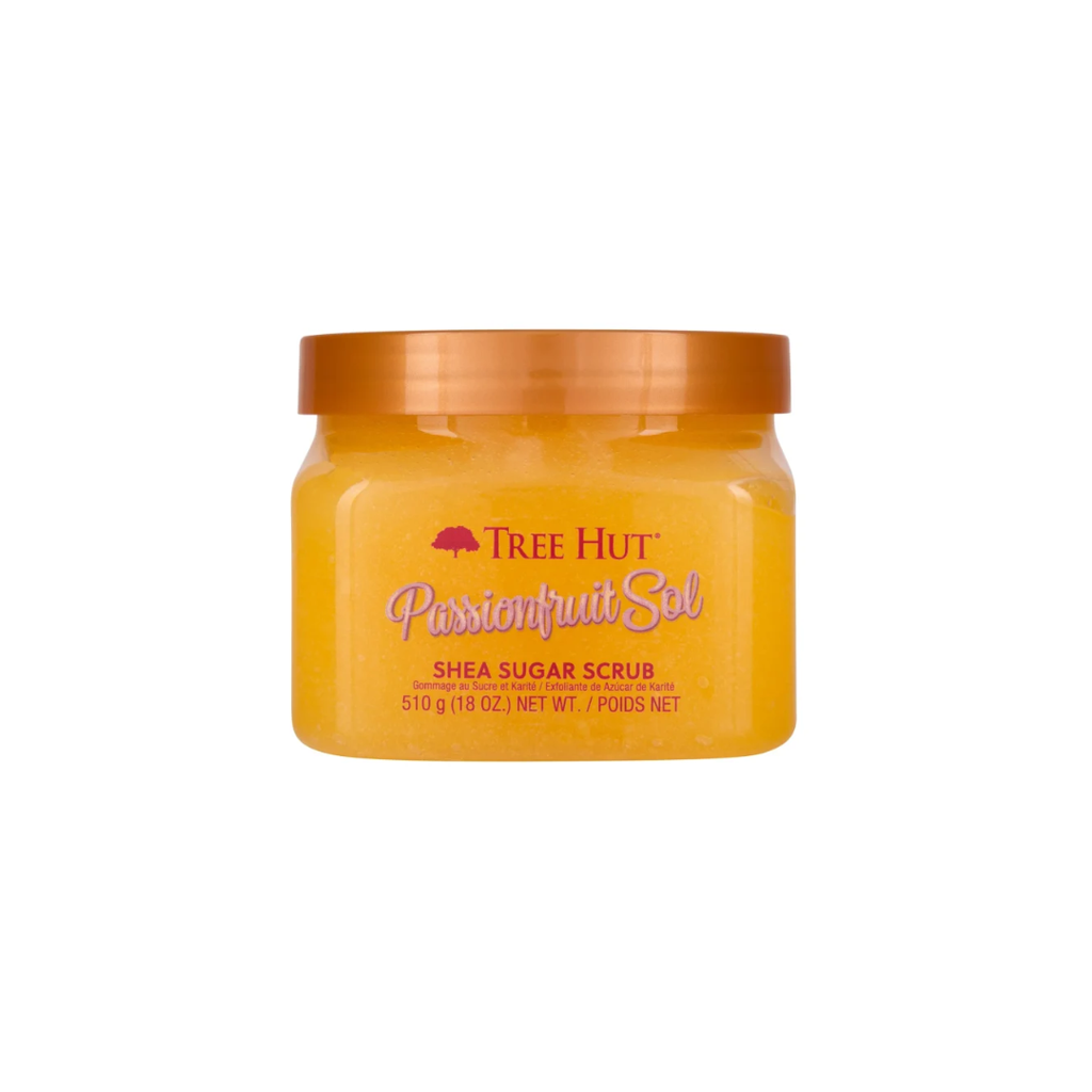 TREE HUT SCRUB CHINOLA PASSIONFRUIT 18OZ