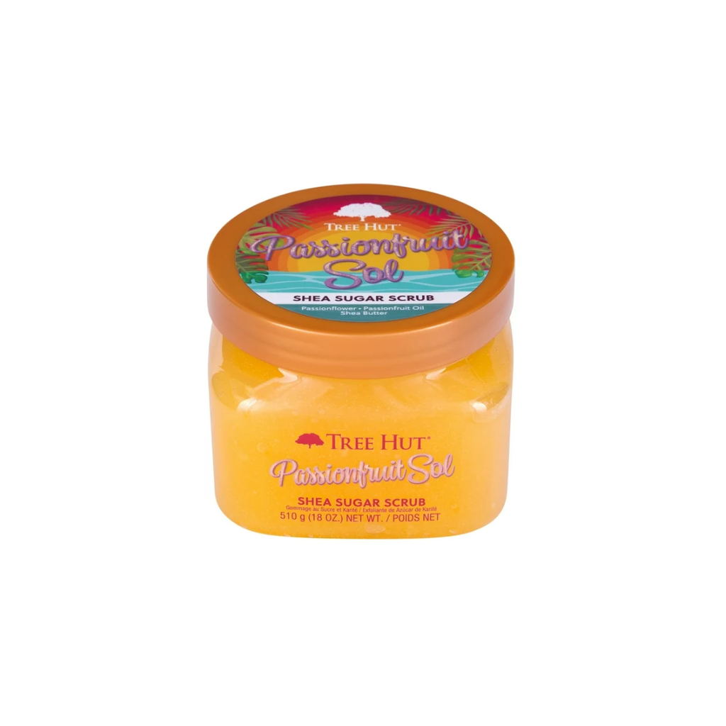 TREE HUT SCRUB CHINOLA PASSIONFRUIT 18OZ