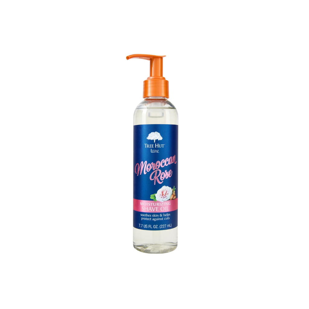 TREE HUT SHAVE OIL MOROCCAN ROSE 7.7OZ