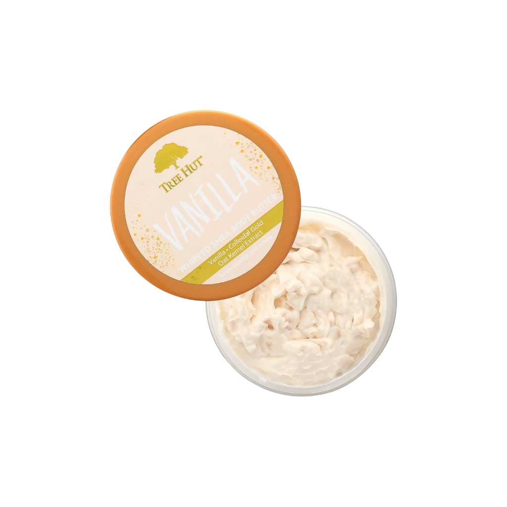 TREE HUT WHIPPED BODY BUTTER VANILLA 8.4OZ
