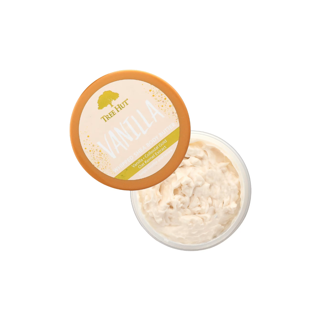 TREE HUT WHIPPED BODY BUTTER VANILLA 8.4OZ