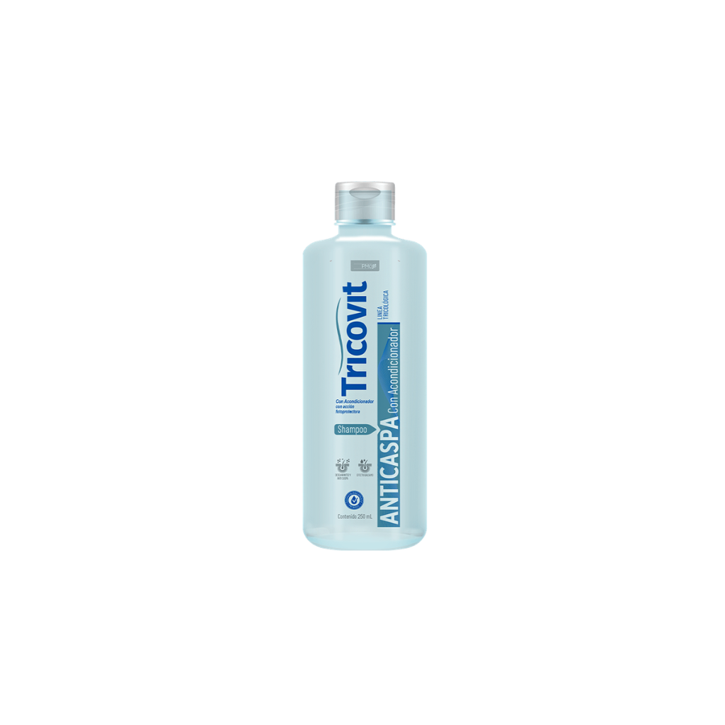 TRICOVIT SHAMPOO CON ACONDICIONADOR ANTICASPA X 250 ML