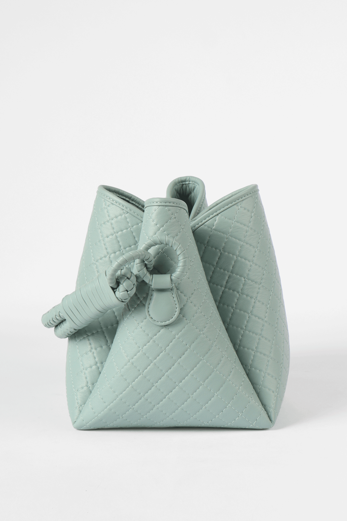 Tulip Bucket Bag, Aqua