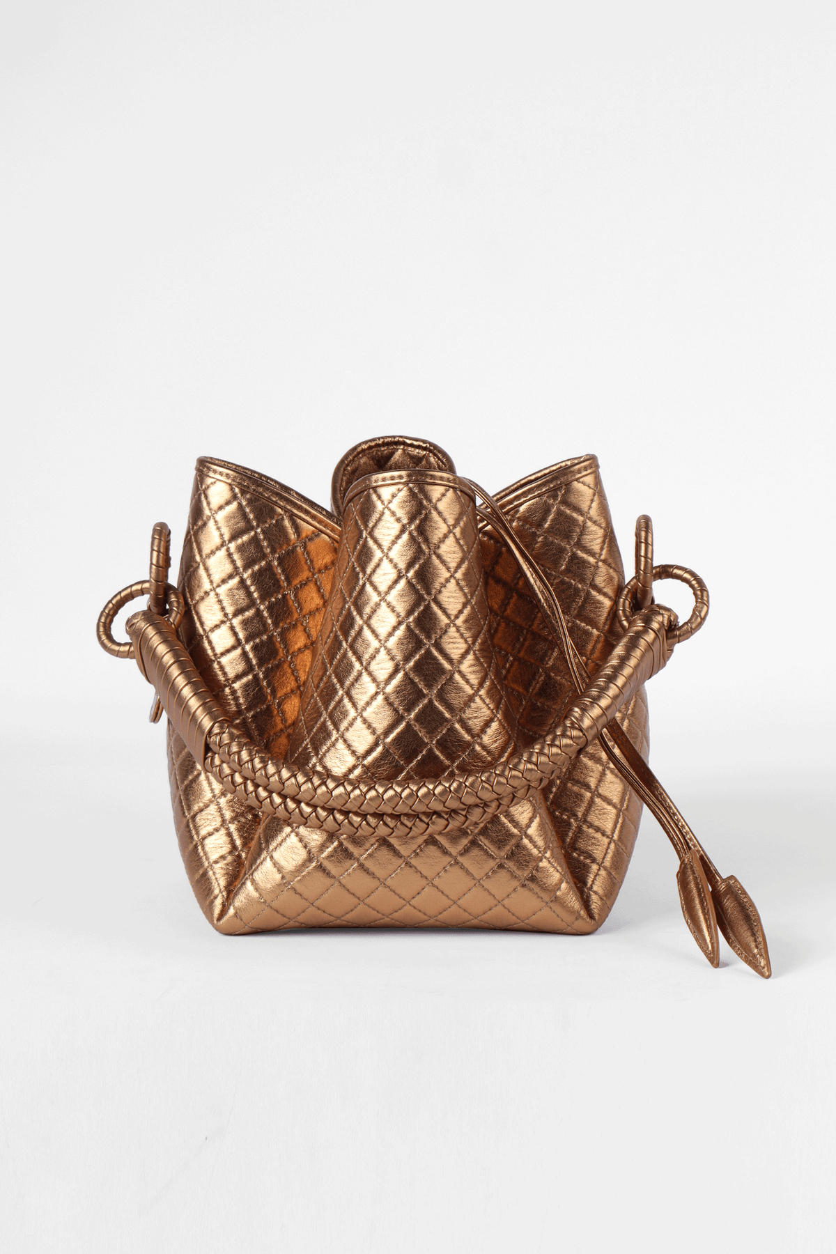 Tulip Bucket Bag, Gold. Limited Edition
