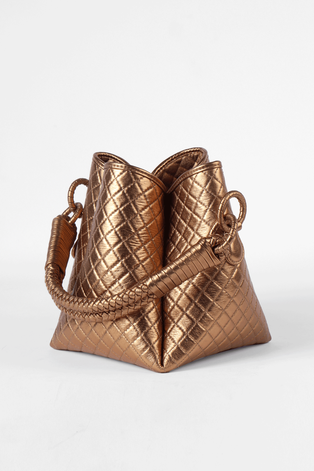 Tulip Bucket Bag, Gold. Limited Edition
