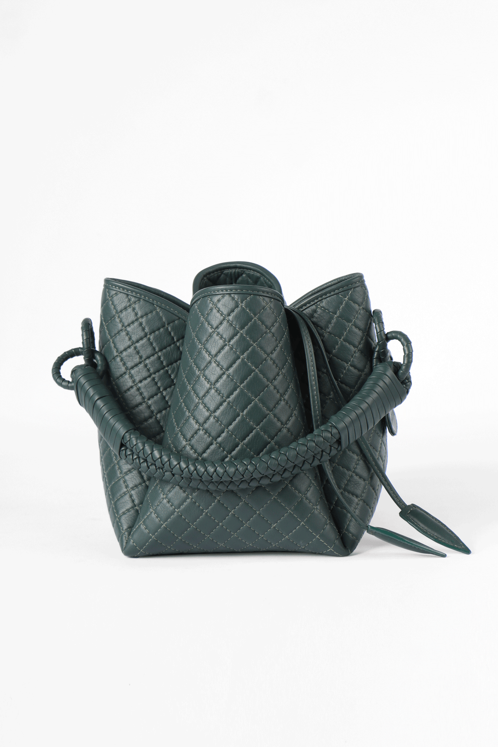 Tulip Bucket Bag, Green.