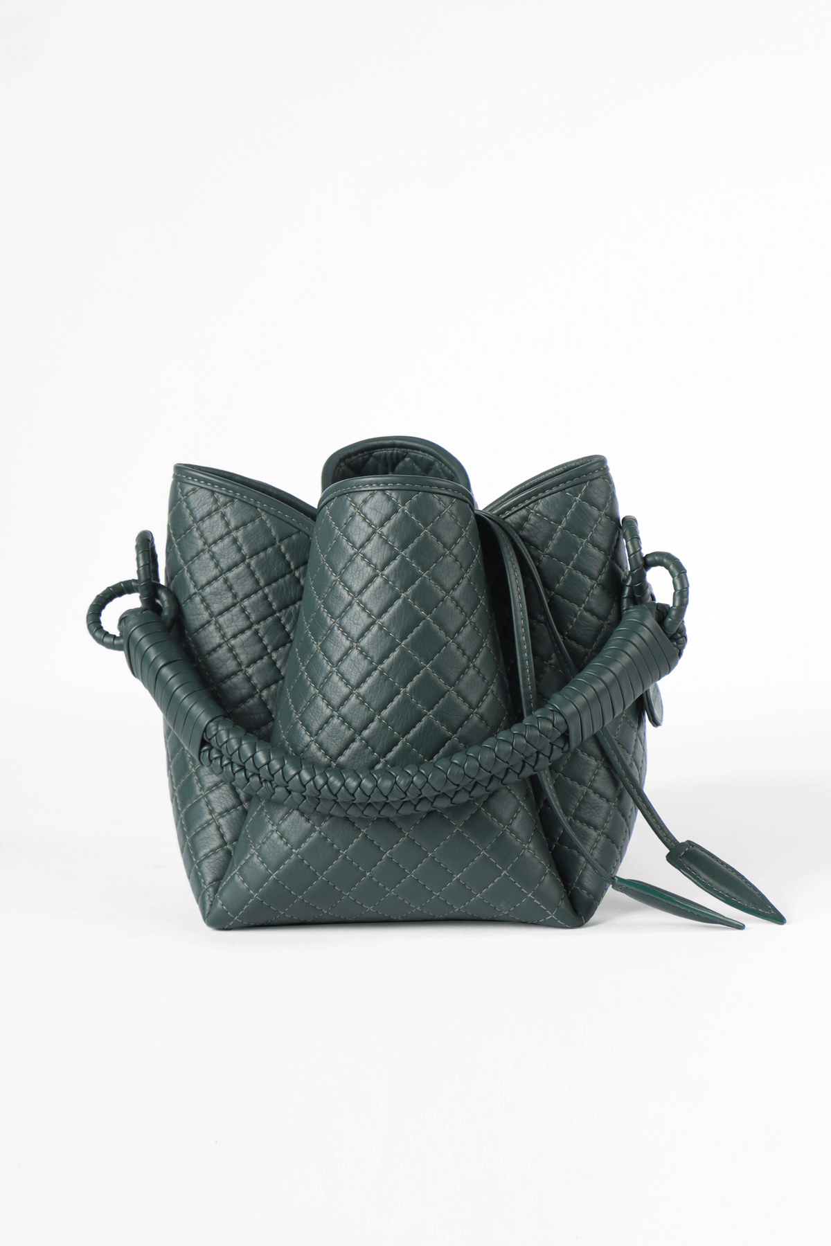 Tulip Bucket Bag, Green.