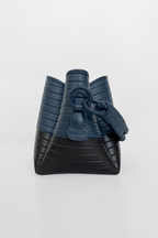 Tulip Oxford Bag, Black & Blue