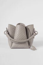 Tulip Bucket Bag, Marble Gray