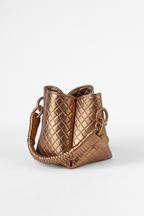 Tulip Mini Bucket Bag, Gold. Limited Edition