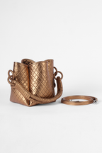 Tulip Mini Bucket Bag, Gold. Limited Edition