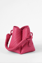 Tulip Mini Bucket Bag, Pink.
