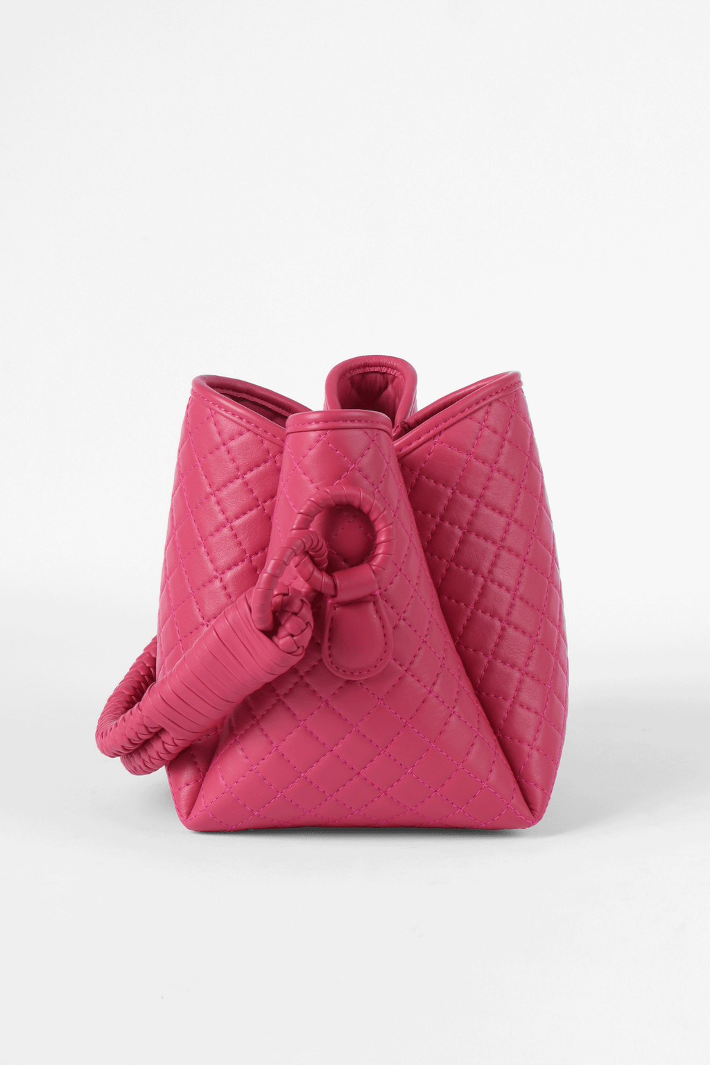 Tulip Mini Bucket Bag, Pink.