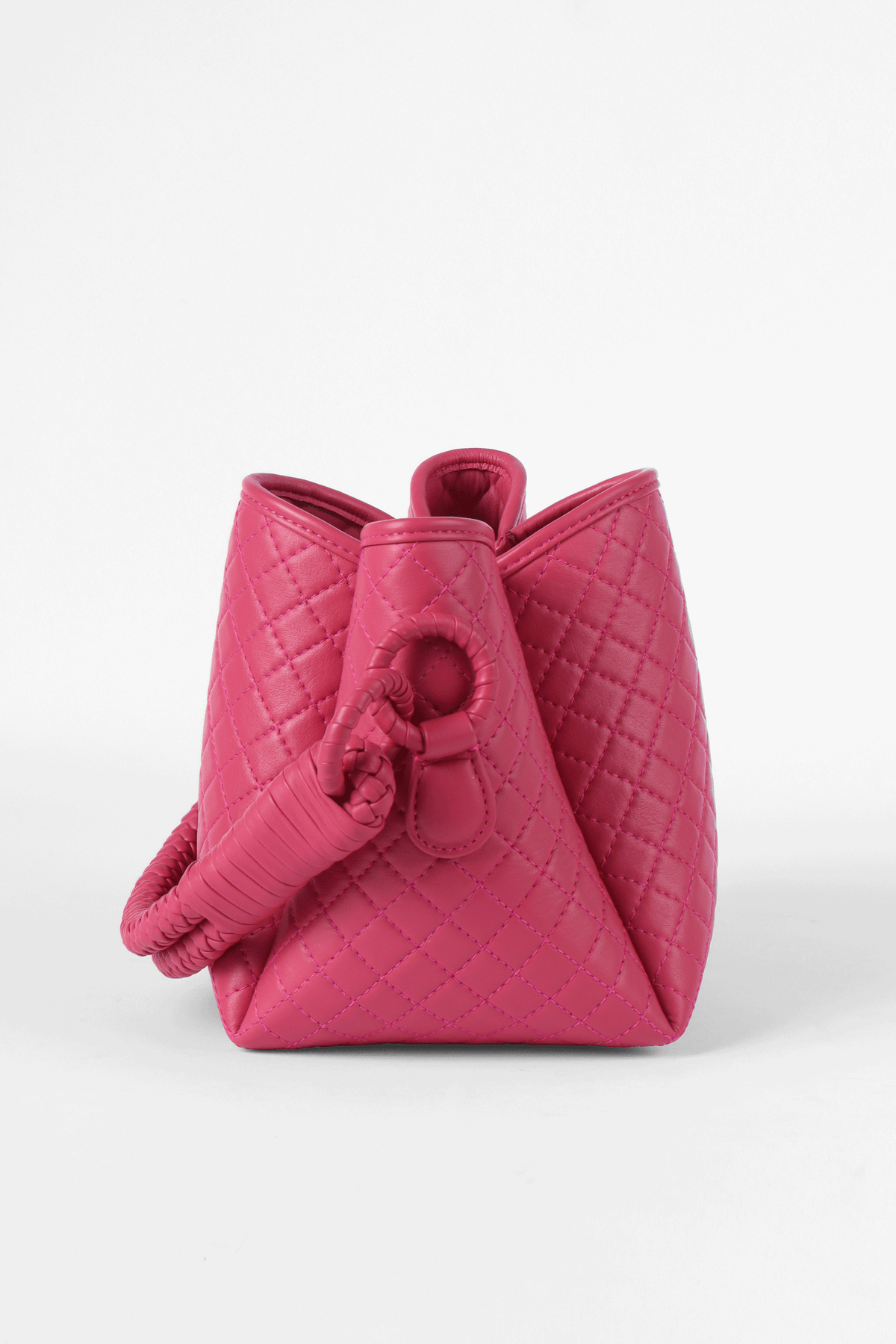 Tulip Mini Bucket Bag, Pink.