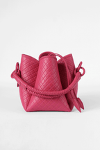 Tulip Bucket Bag, Pink.