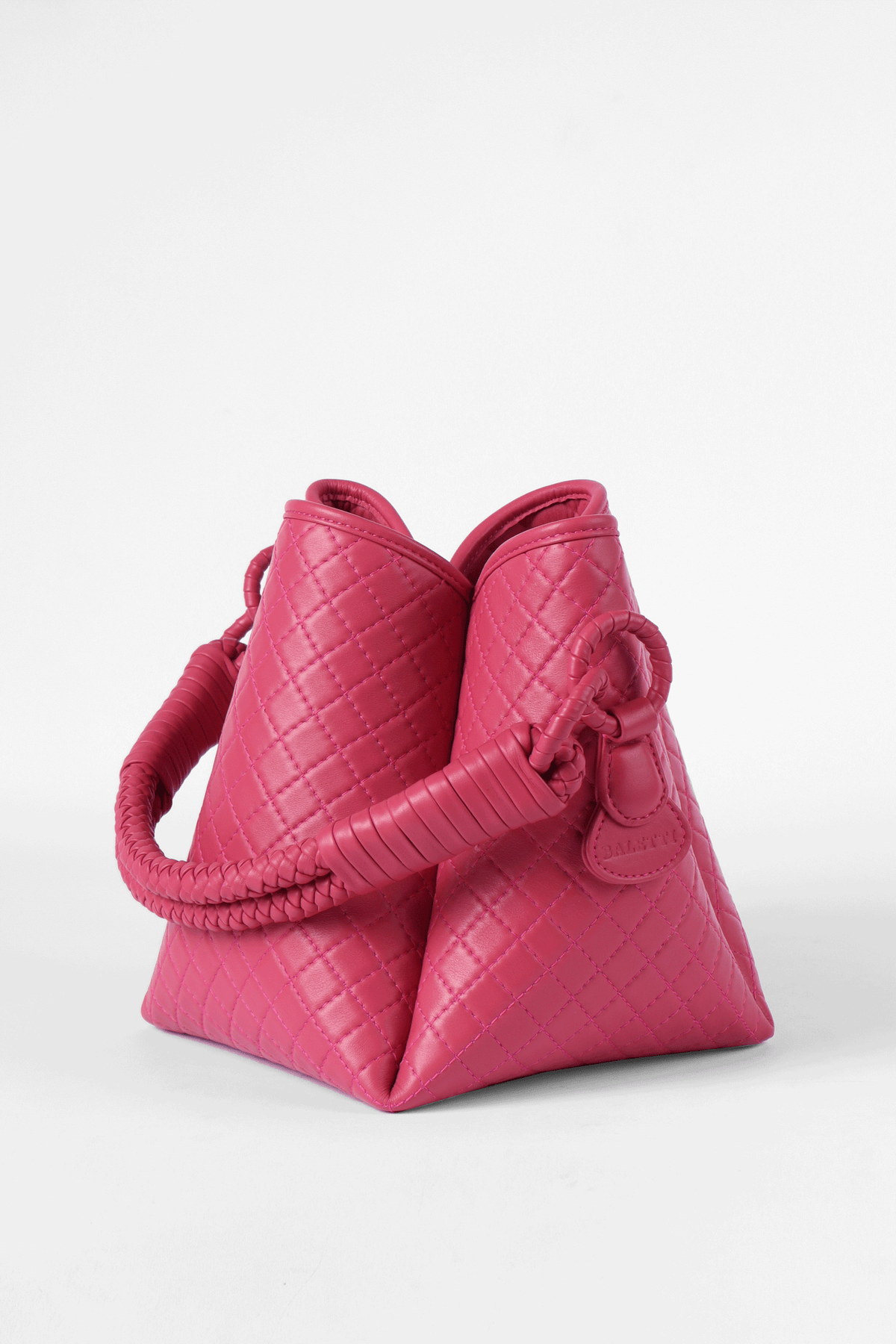 Tulip Bucket Bag, Pink.