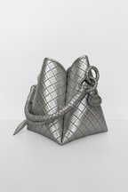 Tulip Bucket Bag, Silver. Limited Edition
