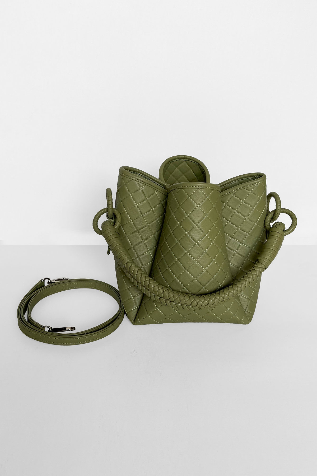 Tulip Bucket Bag, Aloe