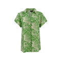 Blusa Gigio Mangas Cortas Estampado para Damas