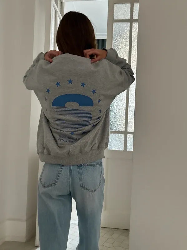 Own Your Grind Crewneck Gris