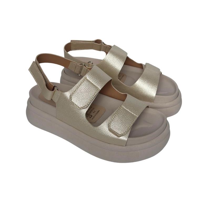 Sandalias Oriana Dorado