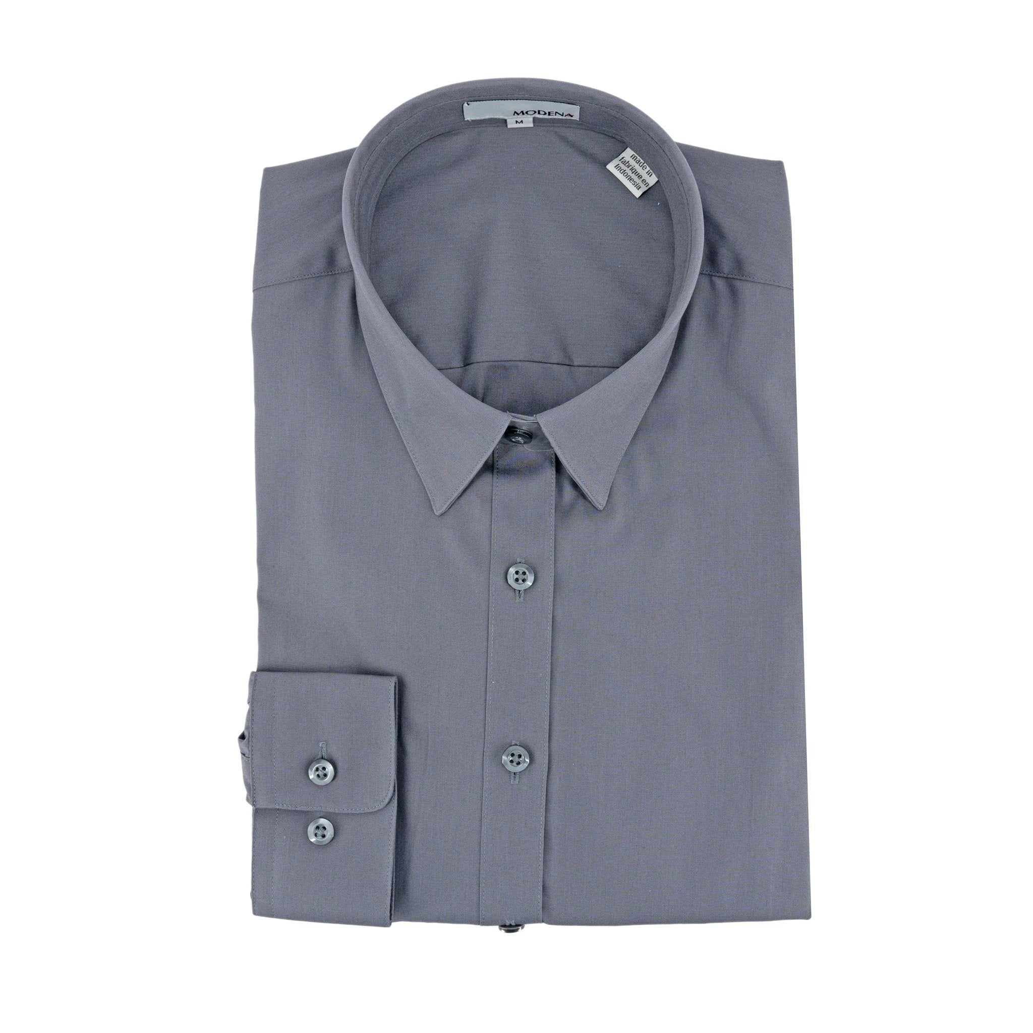 Camisa Modena Mangas Largas Lisa P/ Damas by Modena