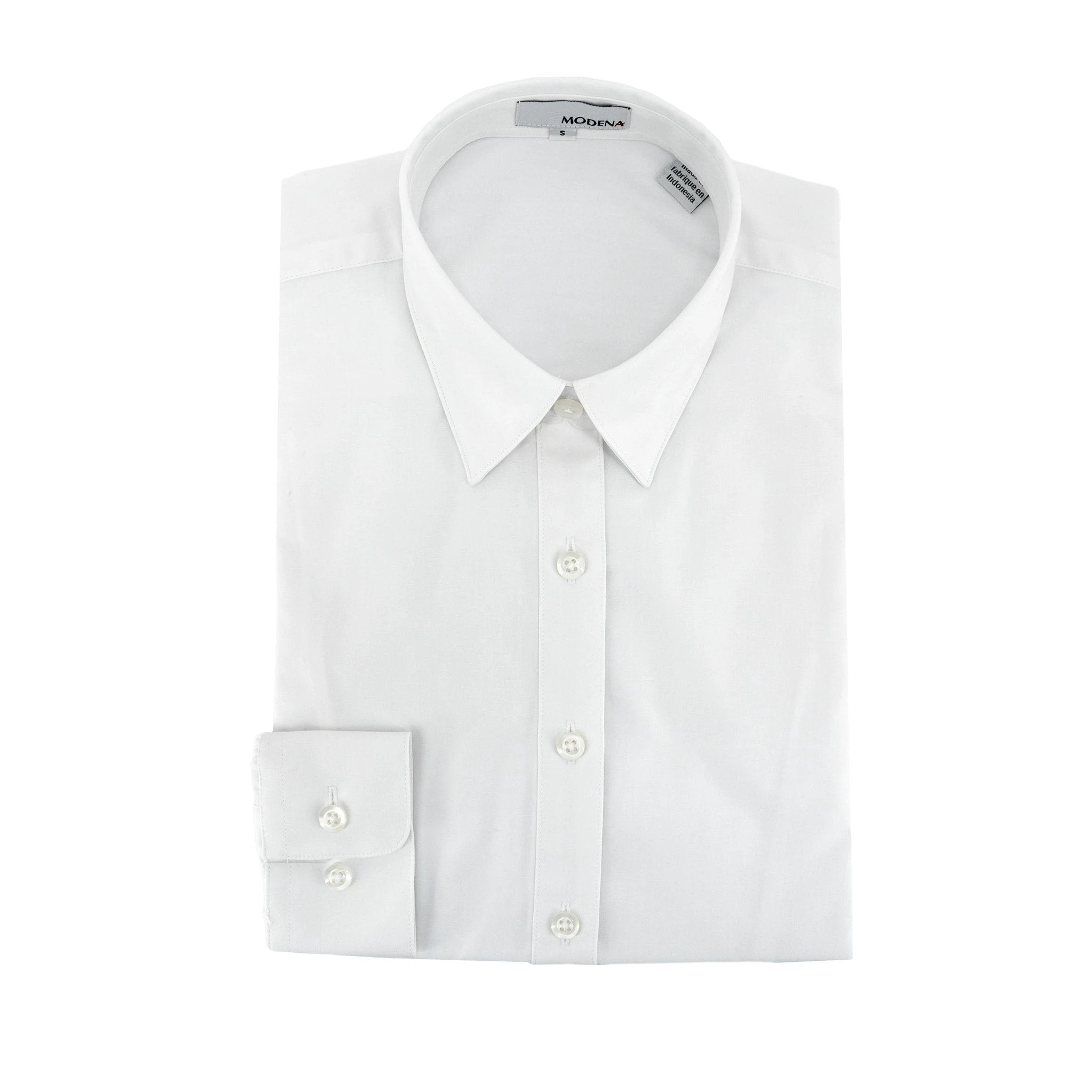 Camisa Modena Mangas Largas Lisa P/ Damas by Modena