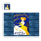Individuales Reversibles set de 6 rectangular 41*27 cm + 6 Portavasos Union