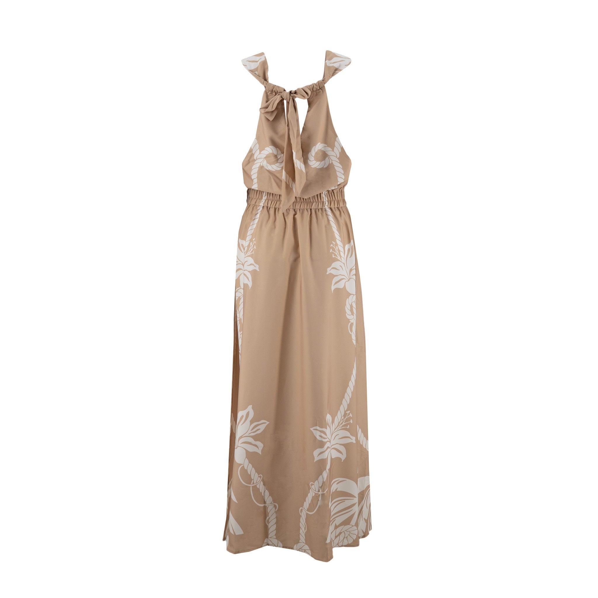 Vestido Sofia S sin Mangas Estampado para Damas