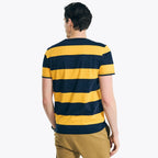 Camiseta Nautica Mangas Cortas Rayas Con Bolsillos Para Caballeros by Nautica