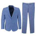 Traje Guy Laroche 2 Botones Cuadros Para Caballeros by Guy Laroche