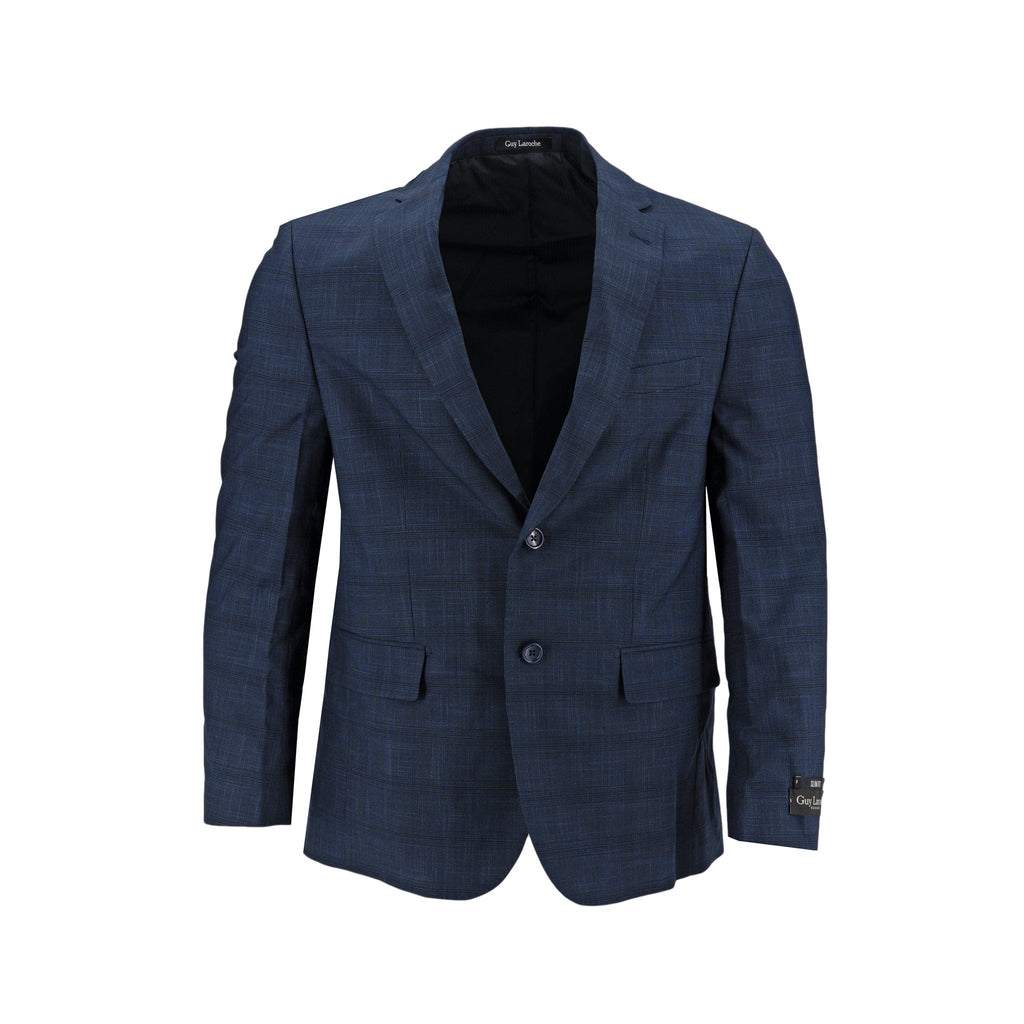 Traje Guy Laroche 2 Botones Cuadros para Caballeros