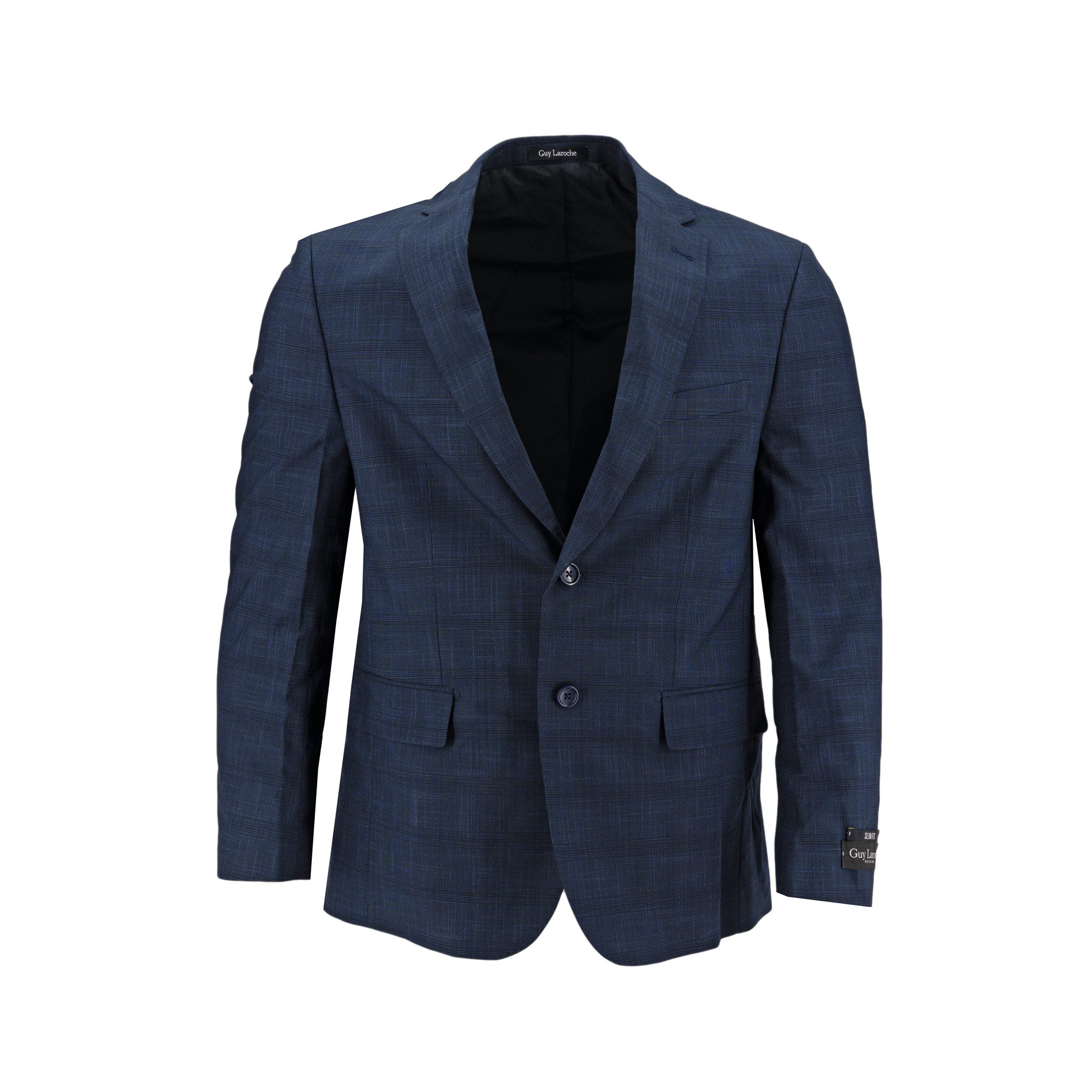 Traje Guy Laroche 2 Botones Cuadros para Caballeros