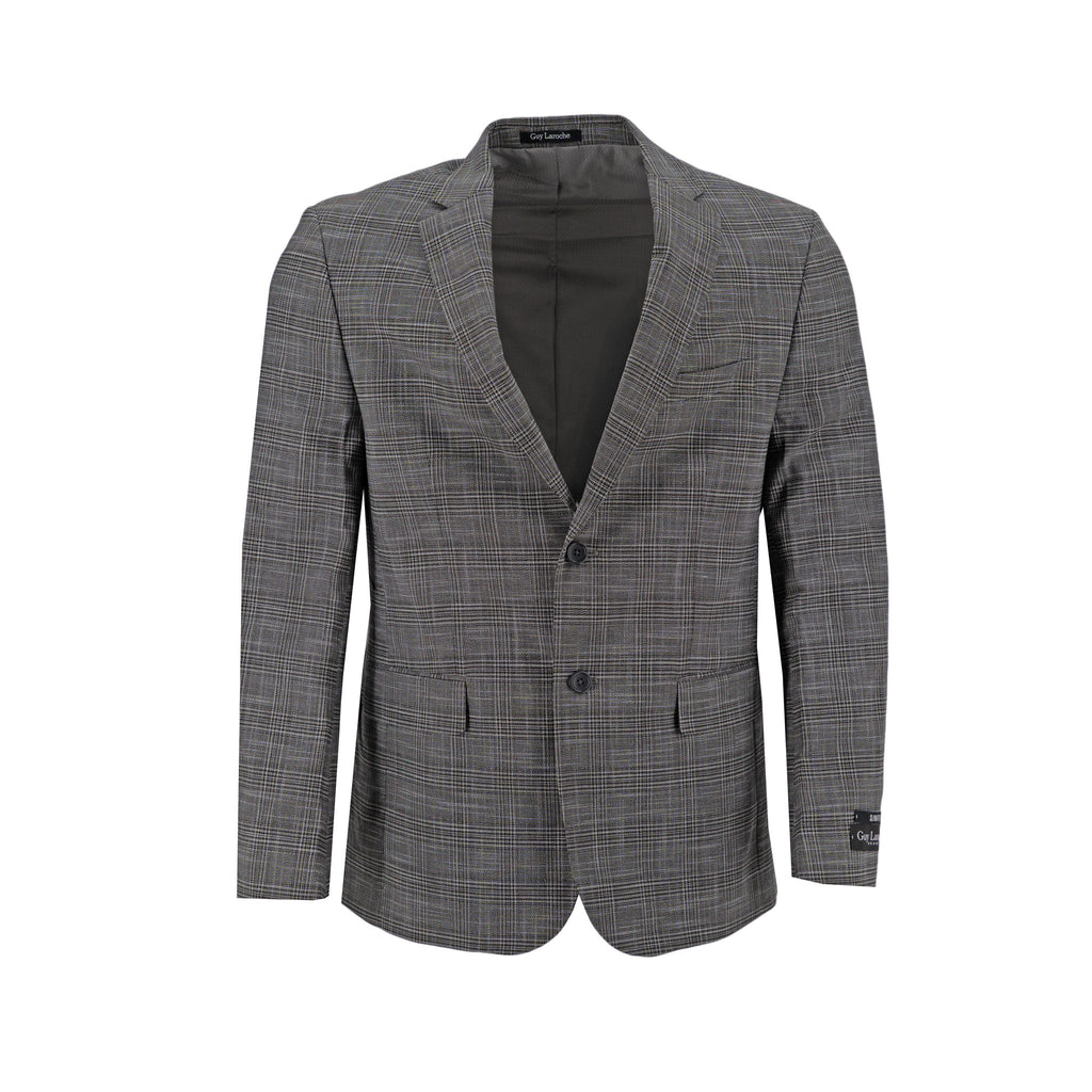 Traje Guy Laroche 2 Botones Cuadros para Caballeros