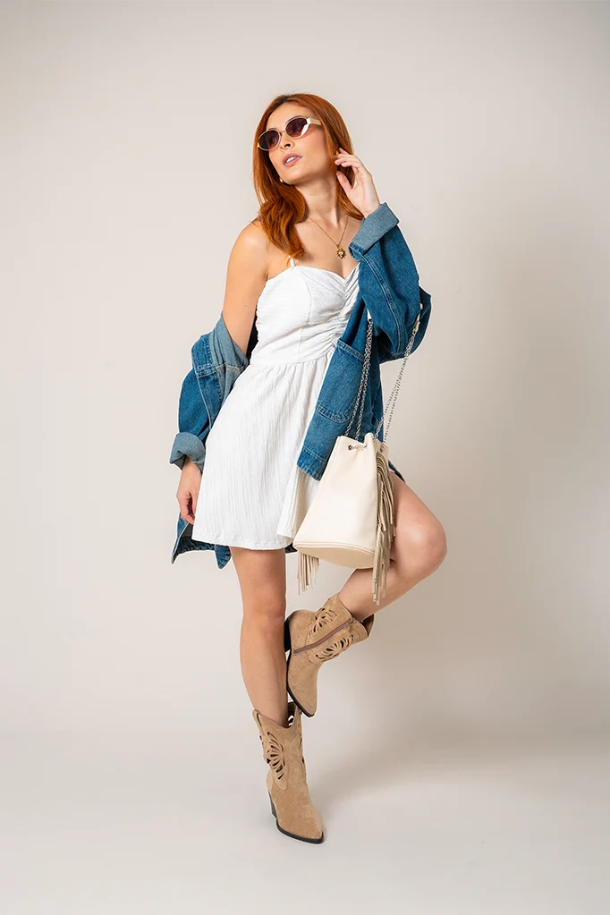 VESTIDO CORTO B-C 9200.