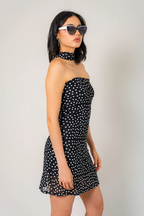 VESTIDO CORTO MESH B-M 9407.