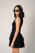 BH VESTIDO CORTO TEXTURA 8683.