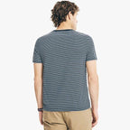 Camiseta Nautica Mangas Cortas Rayas P/ Caballeros VR0100-4NV by Nautica