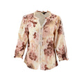Blusa Adrienne Vittadini Mangas 3/4 Floral para Damas