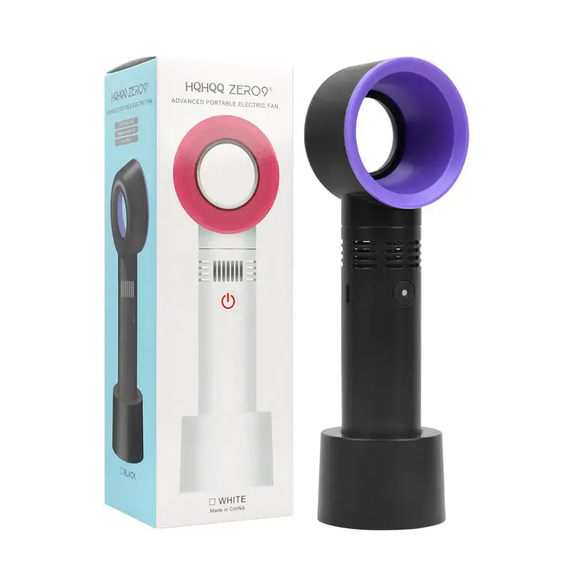 Mini Abanico Sin Aspas De Mano Portatil