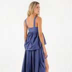 Dark Blue Luvana Long Dress