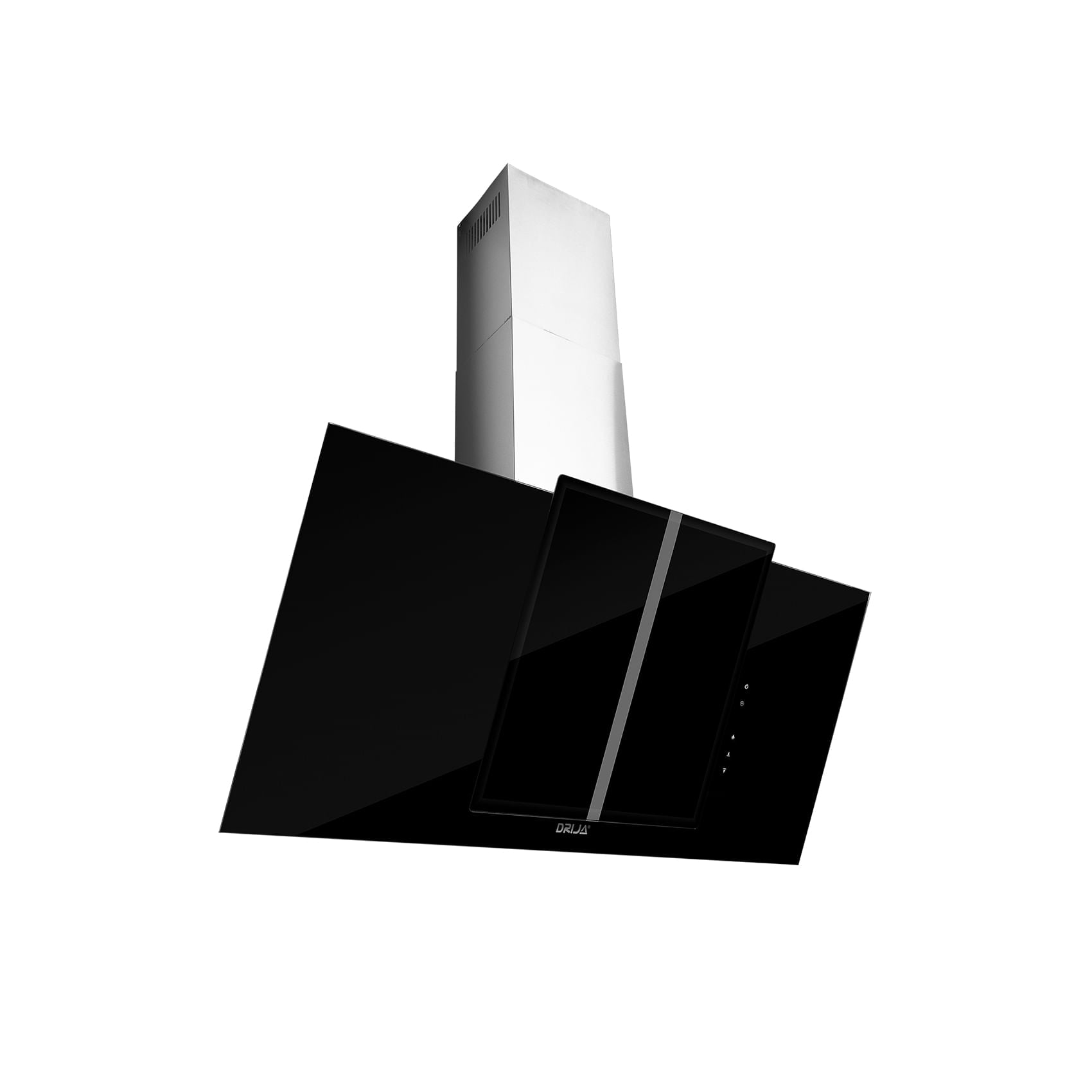 Extractor de Grasa DRIJA LED Vidrio Templado Negro VETRO 90