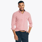 Camisa Nautica Mangas Largas Cuadros para Caballeros